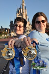 Half Marathon Medals 2013 (and a silly pose)