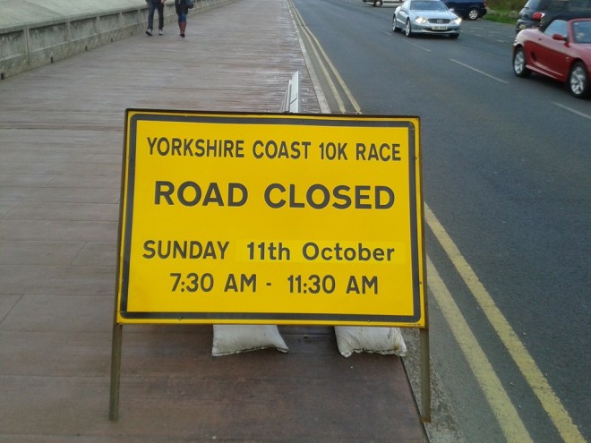Road closed scarborough