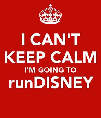Keep calm run disney